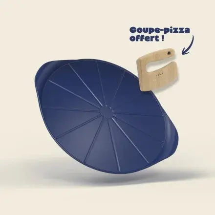 Plat à pizza antiadhérent – Cuisson croustillante 33 cm