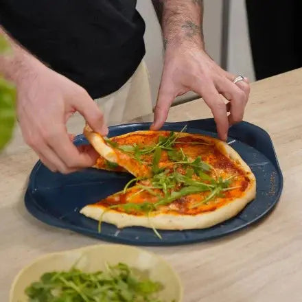 Plat à pizza antiadhérent – Cuisson croustillante 33 cm