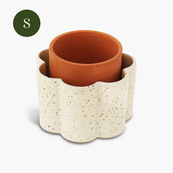 Pot autonome avec réserve d’eau 13 x 8 cm Pépin Pépin