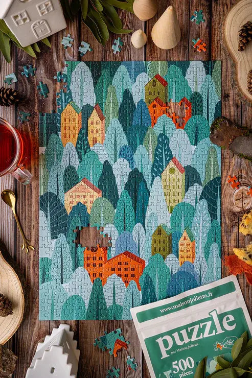 Puzzle 500 pièces fabriqué en France Maison Joliette