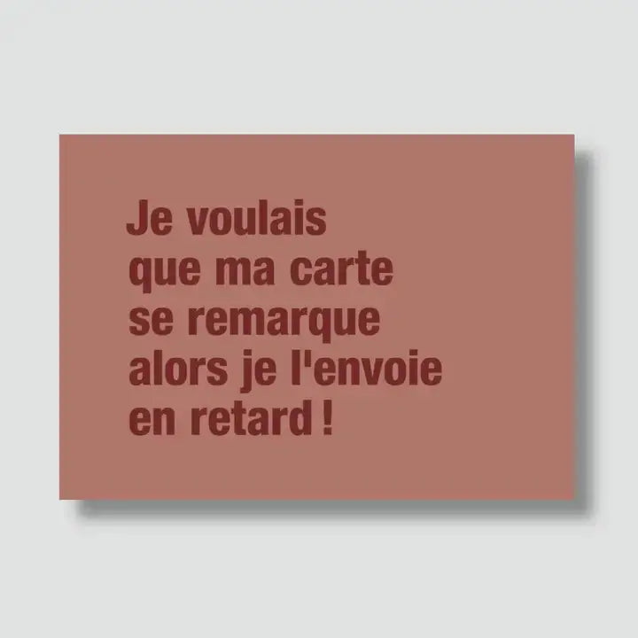 Cartes postales Bulma – Messages décalés imprimés en France Bulma