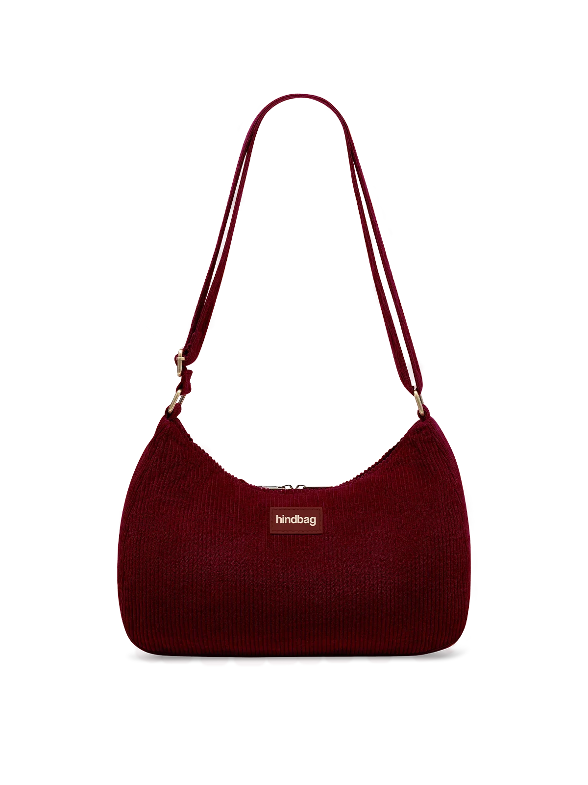 Sac bandoulière Rosa Denim gris foncé – coton bio Hindbag Hindbag