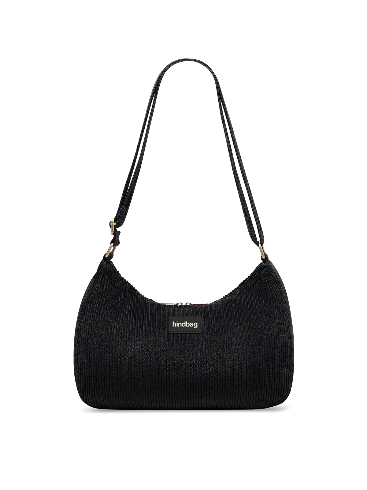 Sac bandoulière Rosa Denim gris foncé – coton bio Hindbag Hindbag