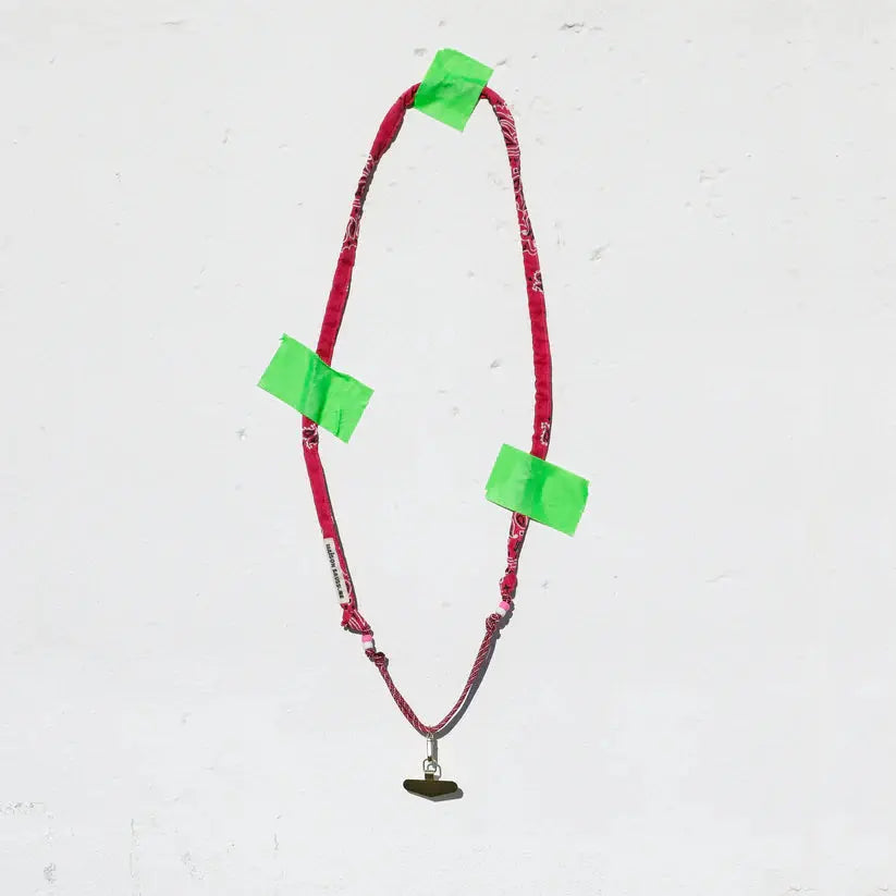 Porte téléphone bandana en coton – Made in France
