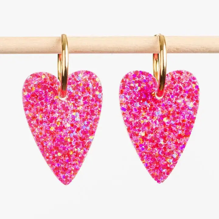 Boucles d'oreilles Cœur- Les nicolettes Les nicolettes
