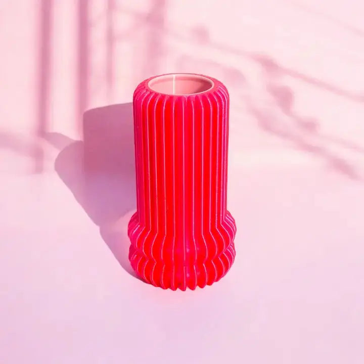 Vase imprimé 3D design futuriste et durable