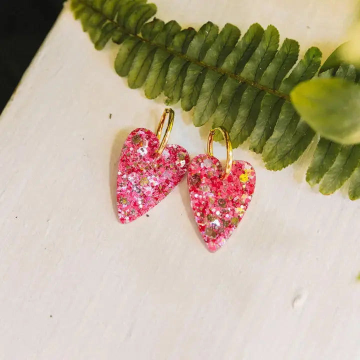 Boucles d'oreilles Cœur- Les nicolettes Les nicolettes