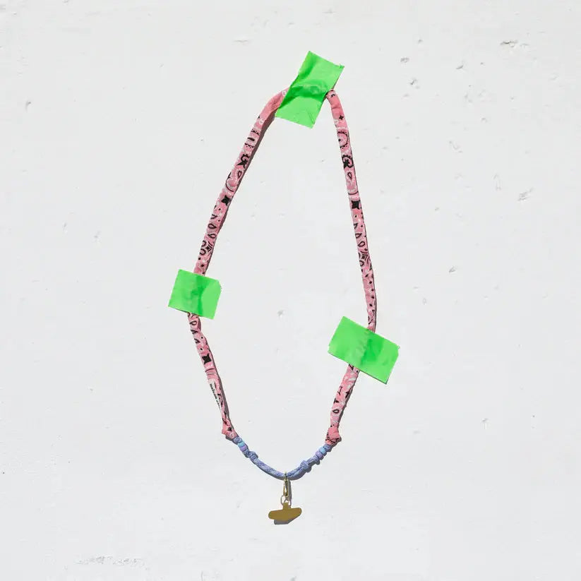 Porte téléphone bandana en coton – Made in France