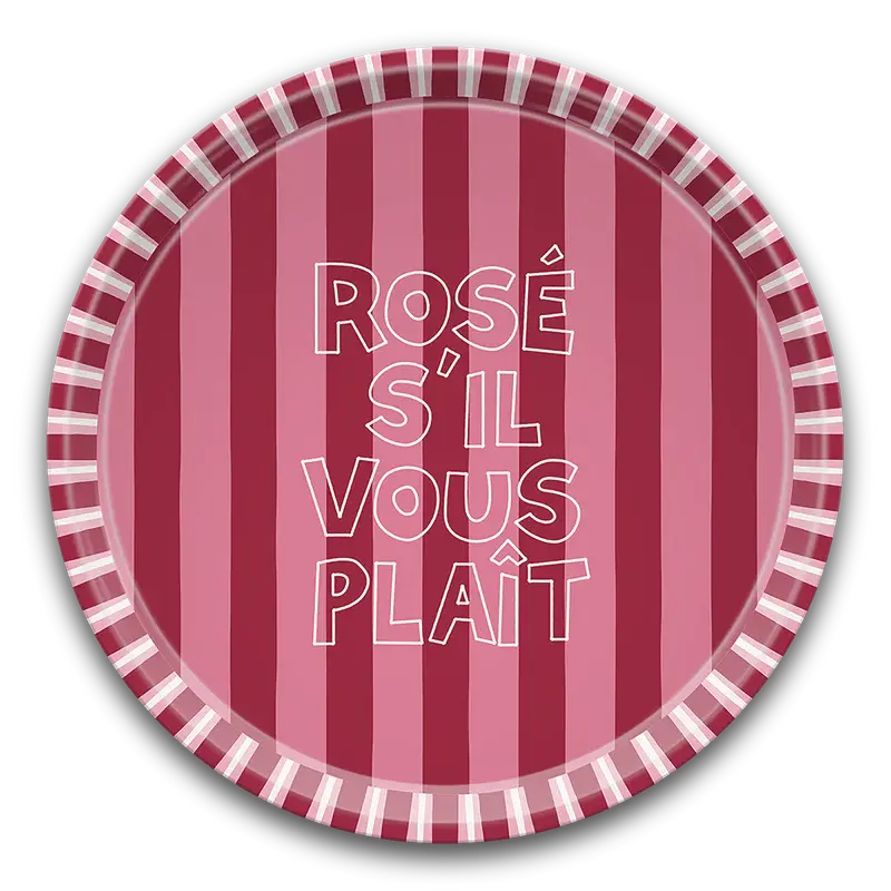 Plateau apéritif bois design et pratique