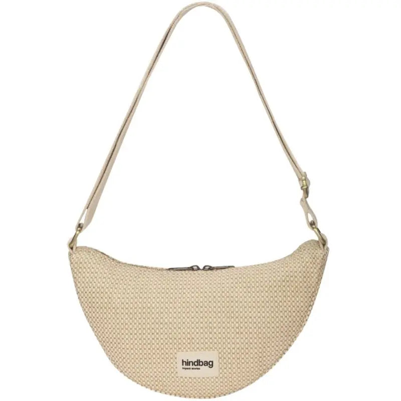 Sac demi-lune Andrea modulable, style urbain chic et pratique au quotidien