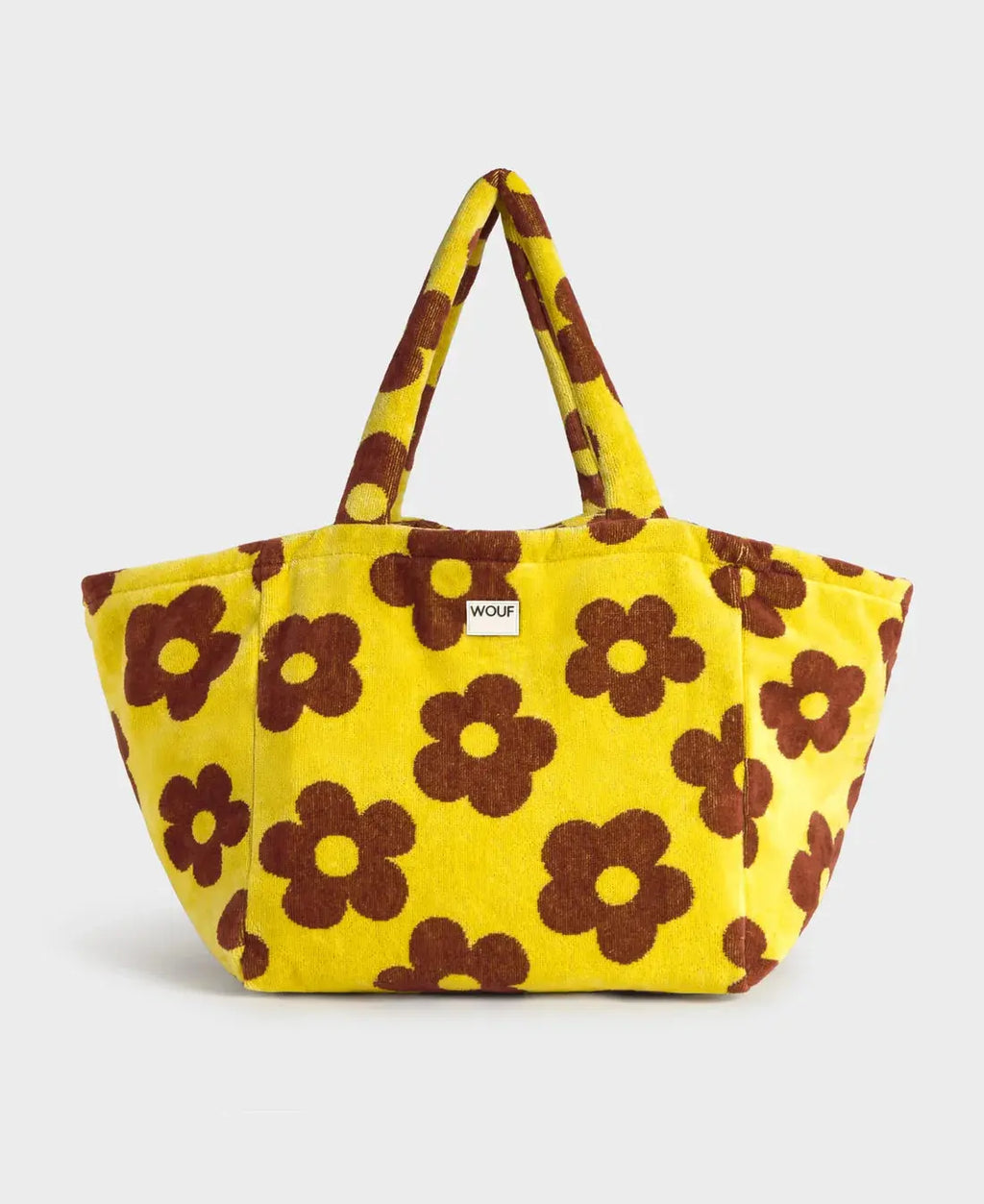 Grand tote bag coton bio Phi Phi spacieux et décontracté