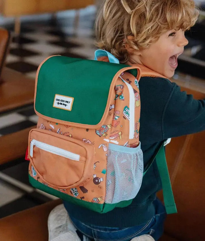 Sac à dos enfant Music Festival carré et éco-responsable 2/5 ans
