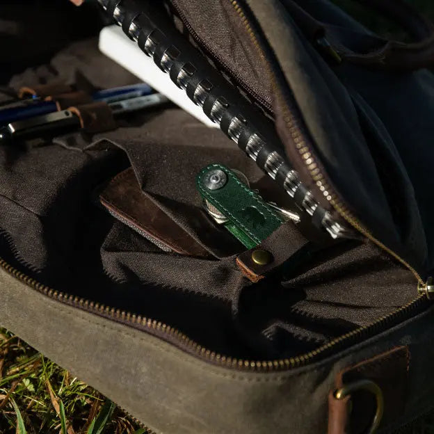 alaskan Sac ordinateur cuir ANCHORAGE alaskan maker