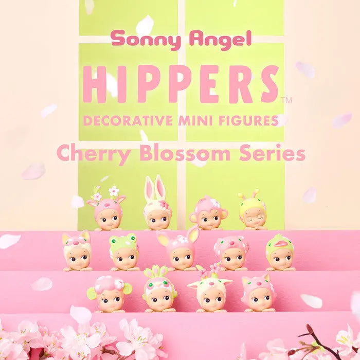 Sonny Angel Hippers Cherry Blossom – Figurine décorative printemps
