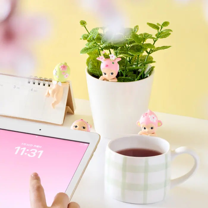 Sonny Angel Hippers Cherry Blossom – Figurine décorative printemps