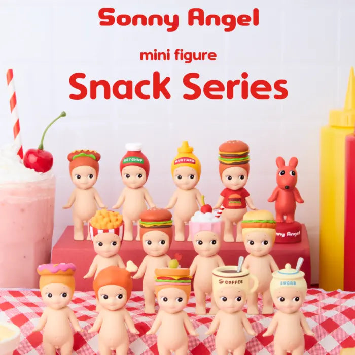 Sonny Angel Snack – Figurine surprise collection gourmande