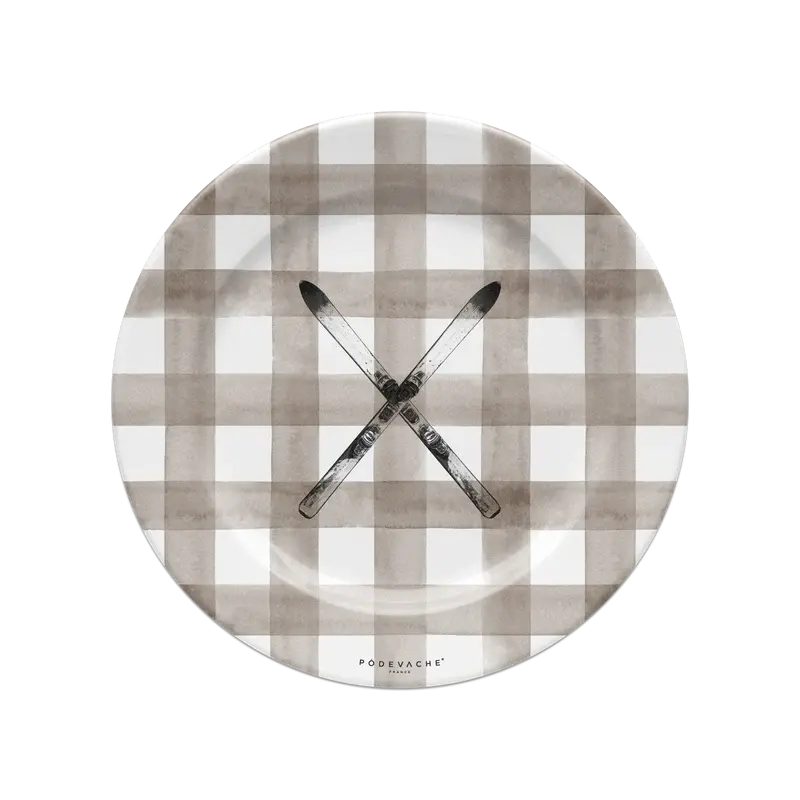 podevache set de table catrreau ski podevache