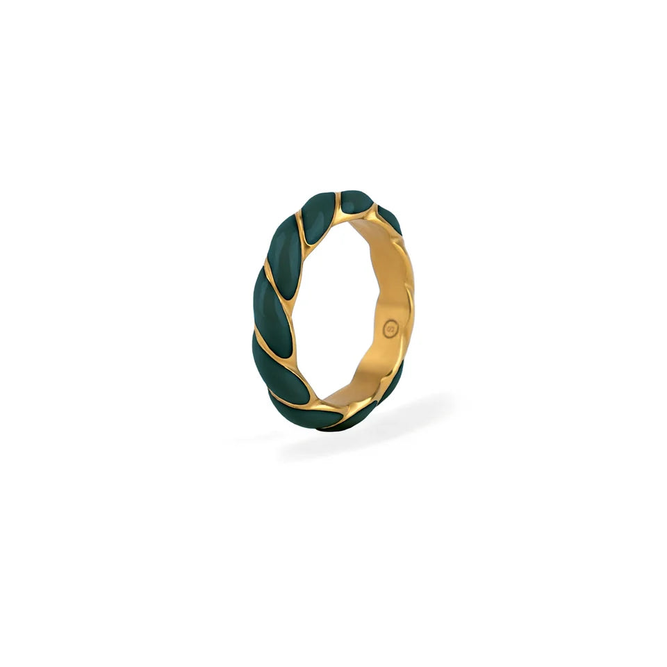 Bague Mon Souffle Beige – acier inoxydable Simone à bordeaux simone à bordeaux