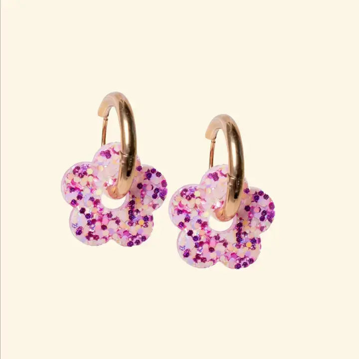 Créoles Fleur - Les Nicolettes