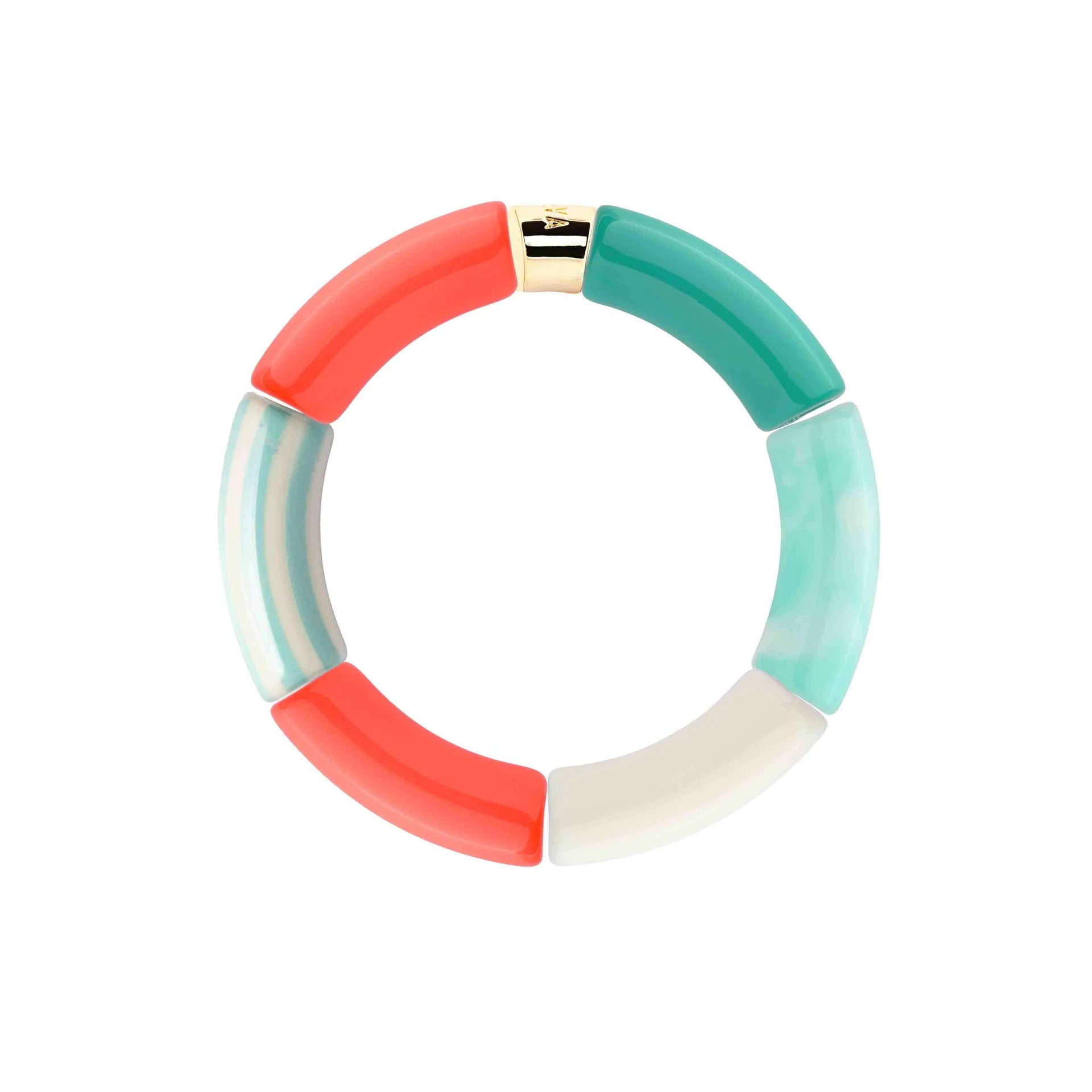 Bracelet Pipoca Surf trio de bracelets colorés Parabaya Parabaya