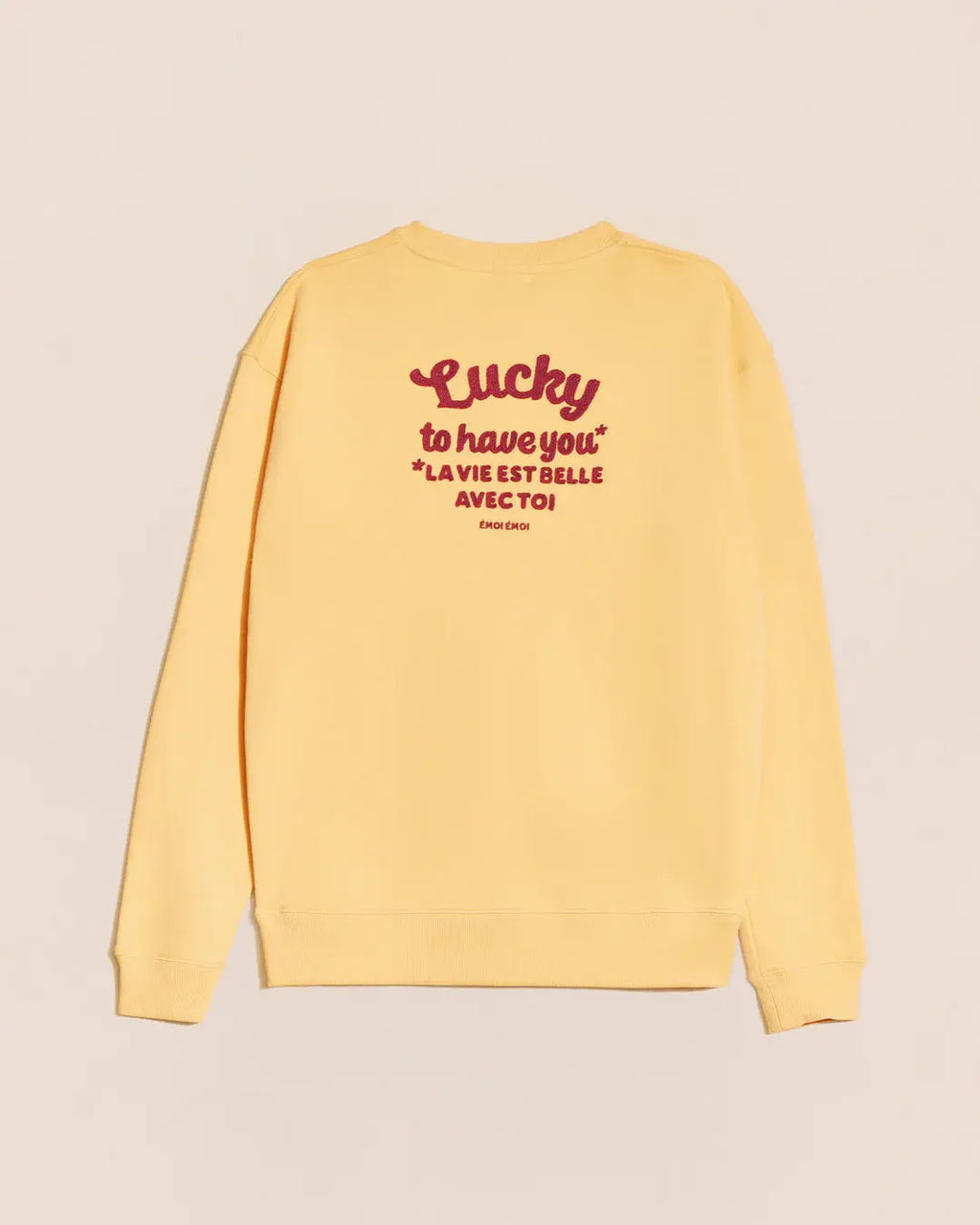 emoi emoi sweat lucky adultes emoi emoi