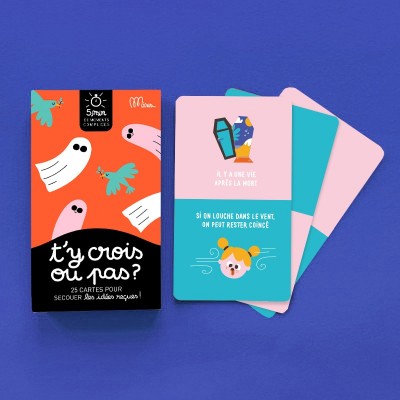 Jeu de questions enfant – T'y crois ou pas ? | Minus Éditions Minus