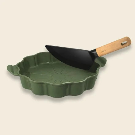 Plat à tarte anti adhésif Le Formidable 29 cm avec coupe-tarte Cookut Cookut