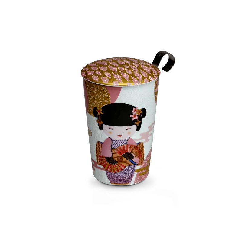 Tisanière en porcelaine 25 cl double paroi avec filtre Kusmi tea kusmi tea