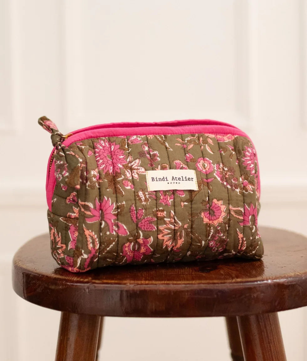Trousse maquillage imprimée - Bindi atelier Bindi atelier