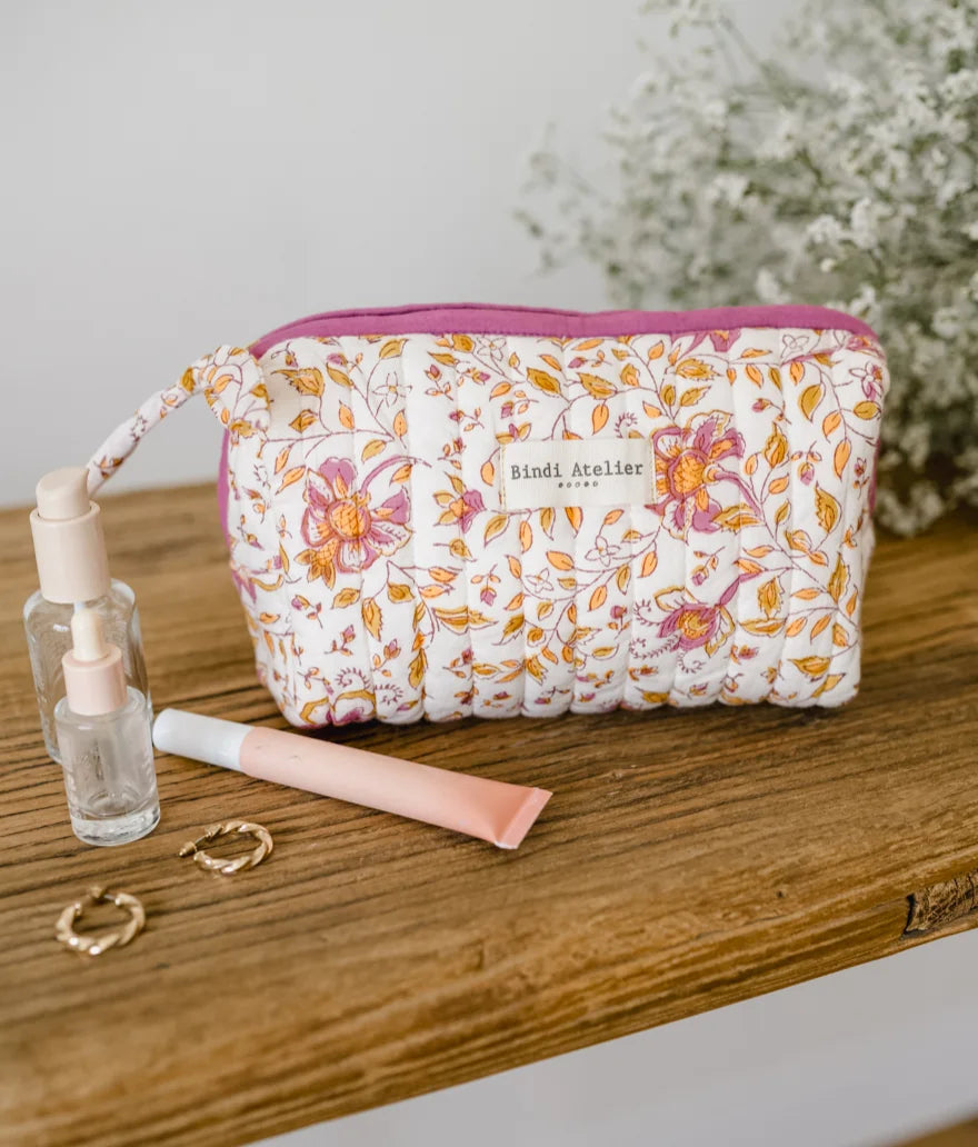 Trousse maquillage imprimée - Bindi atelier Bindi atelier