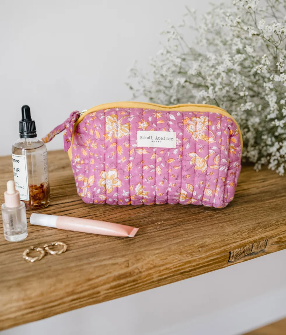 Trousse maquillage imprimée - Bindi atelier Bindi atelier