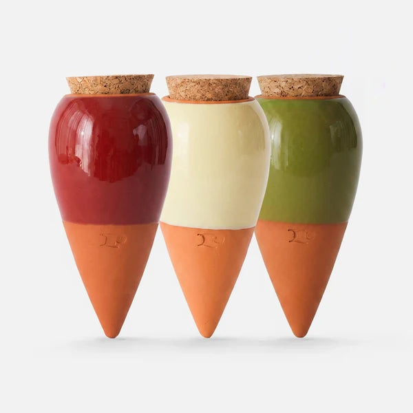 Olla arrosage naturel  Pépin– Diffuseur d’eau en céramique artisanale Pépin