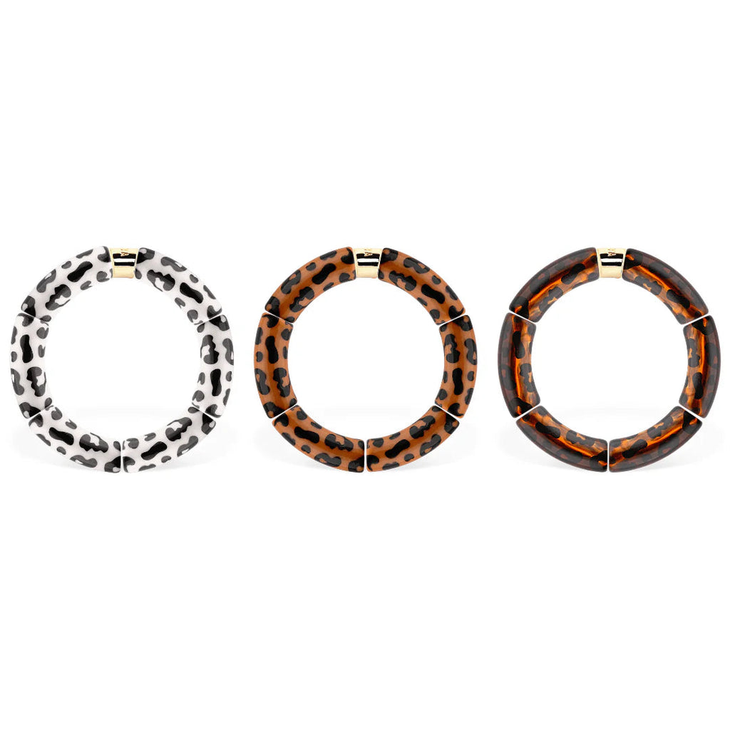 Trio Full Léo bracelets léopard Parabaya Parabaya