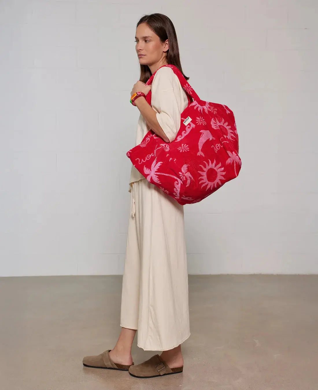 Grand cabas coton bio Tulum spacieux et élégant