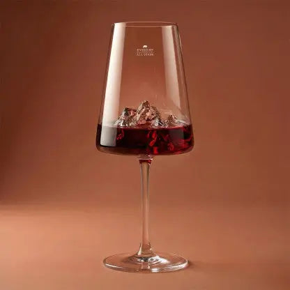 Verre vin Mont EVEREST en verre borosilicate