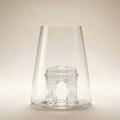 Verre monument soufflé main alaskan maker