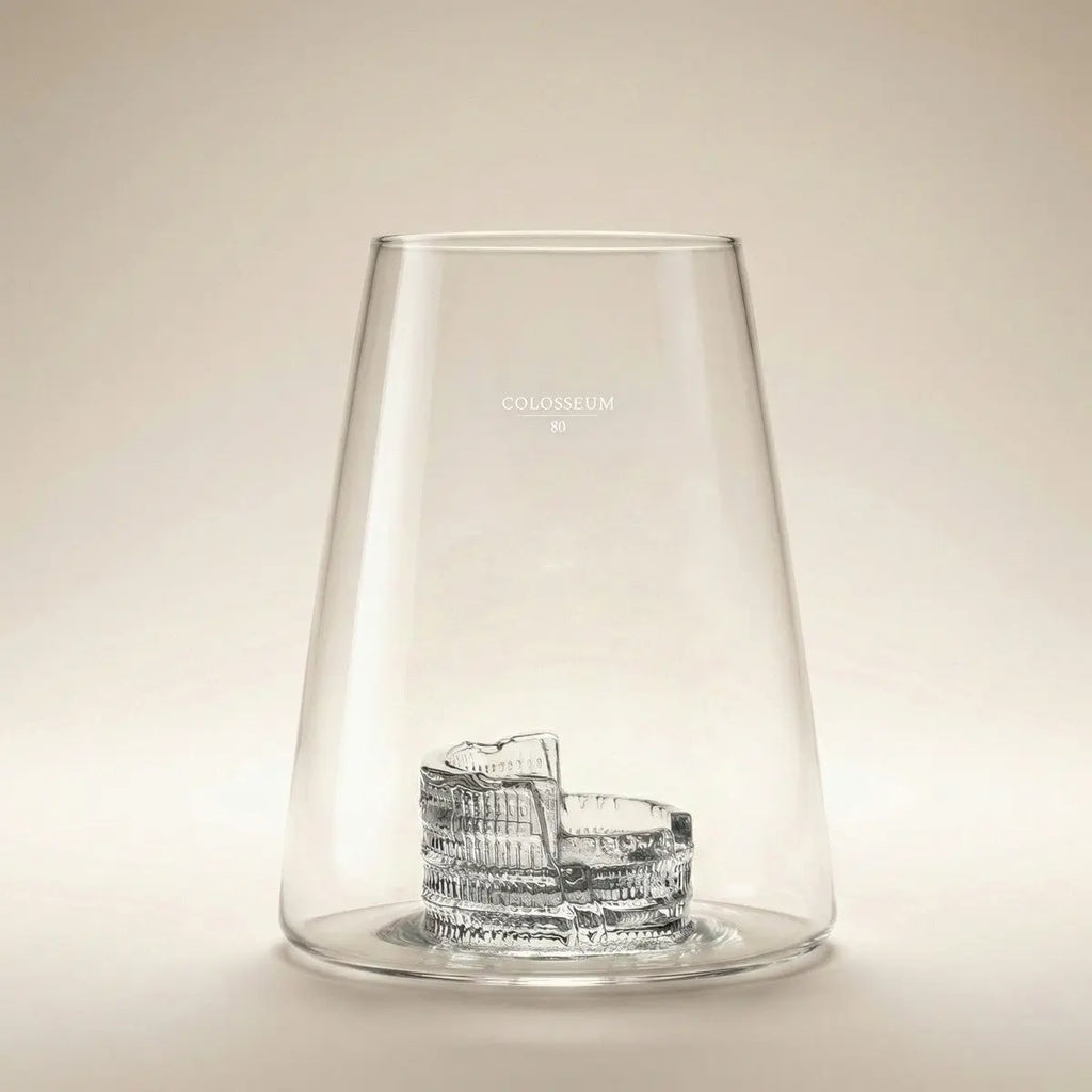 Verre monument soufflé main alaskan maker