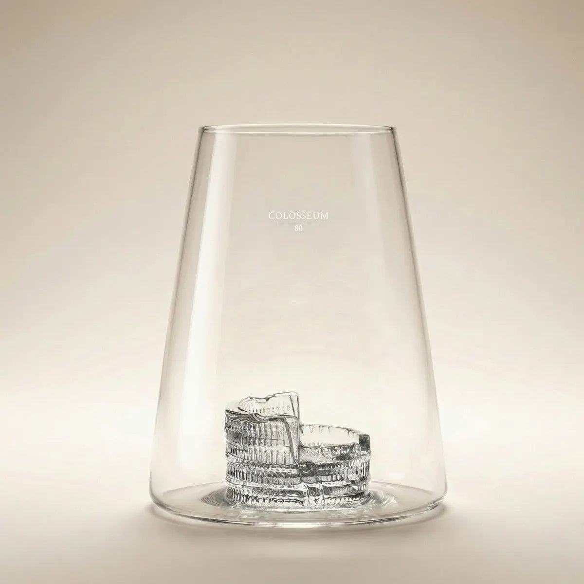 Verre monument soufflé main alaskan maker