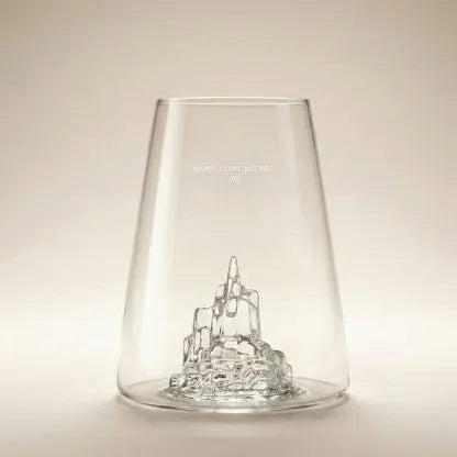 Verre monument soufflé main alaskan maker
