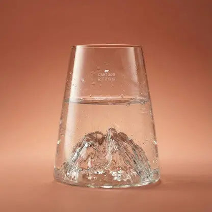 Verre Canigou soufflé main en borosilicate 450 ml alaskan maker