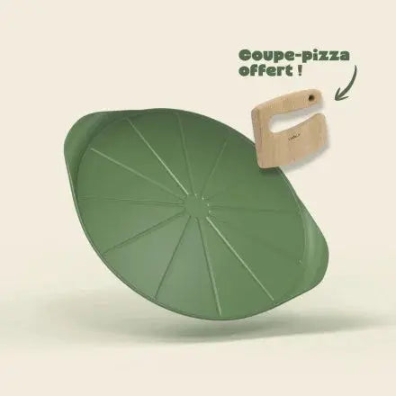 Plat à pizza antiadhérent – Cuisson croustillante 33 cm