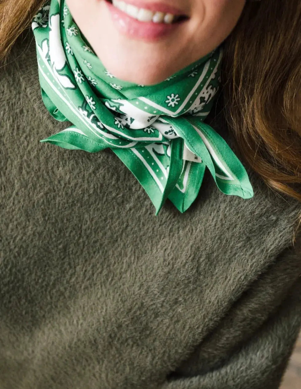 Foulard femme Bindi atelier