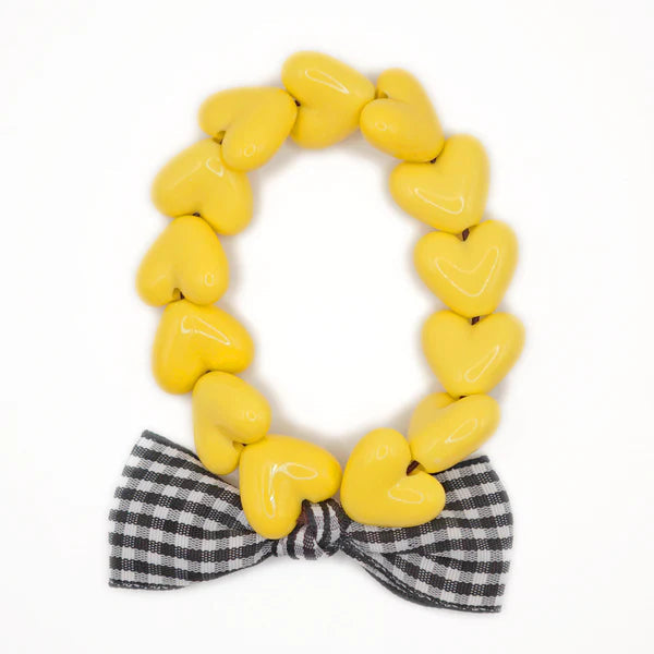 Bracelet GAGA  – Only Rose & Maxi Nœud Vichy fabriqué en France Gaga.rçons