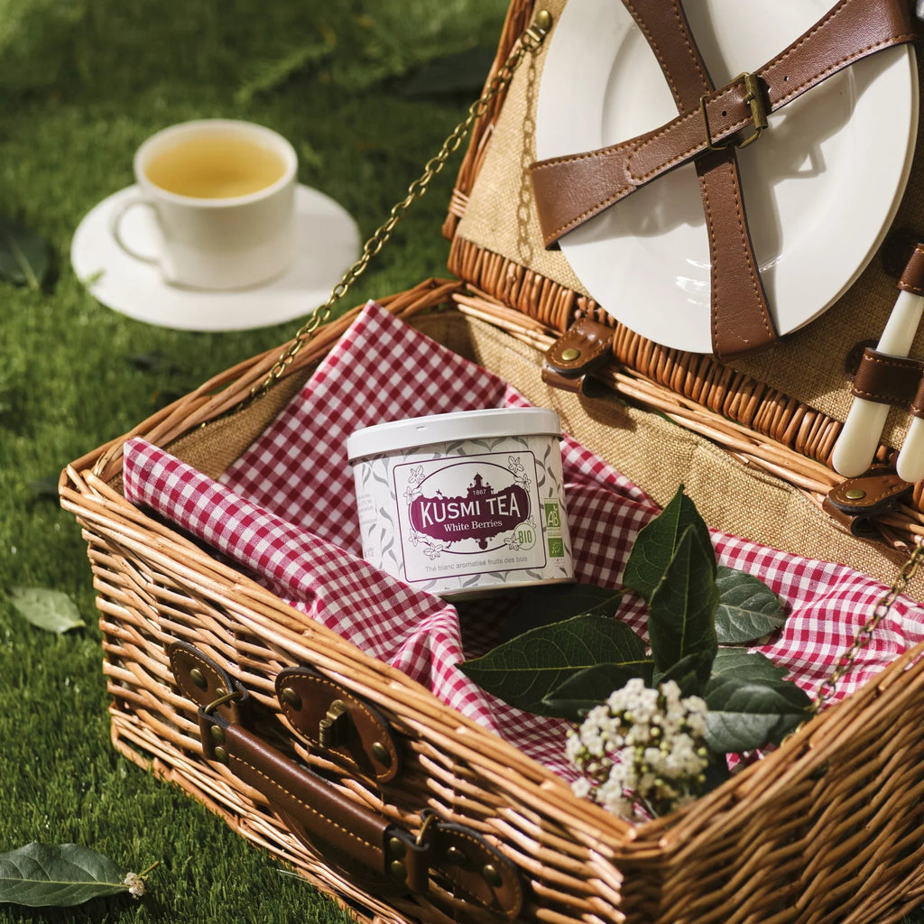 Thé blanc aux fruits rouges White Berries bio – Kusmi tea kusmi tea
