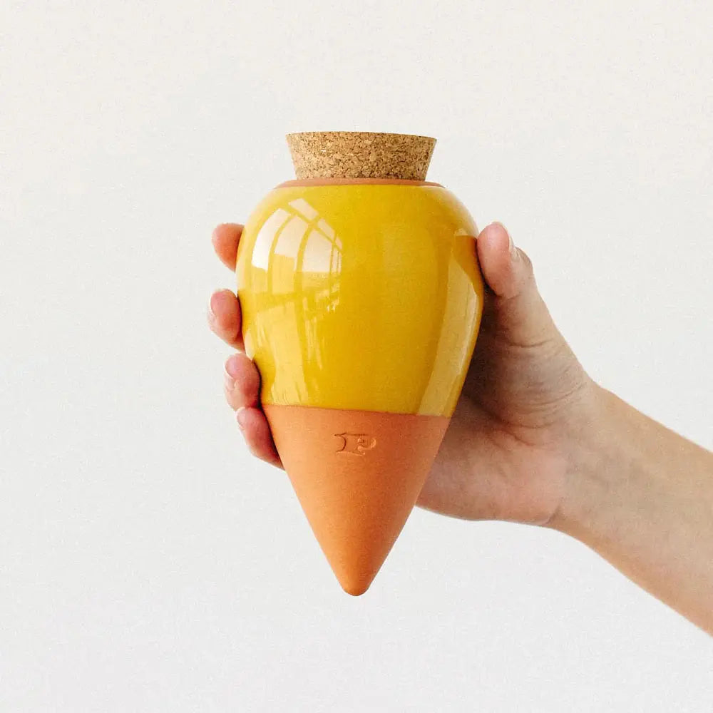 Olla arrosage naturel – Diffuseur d’eau en céramique artisanale