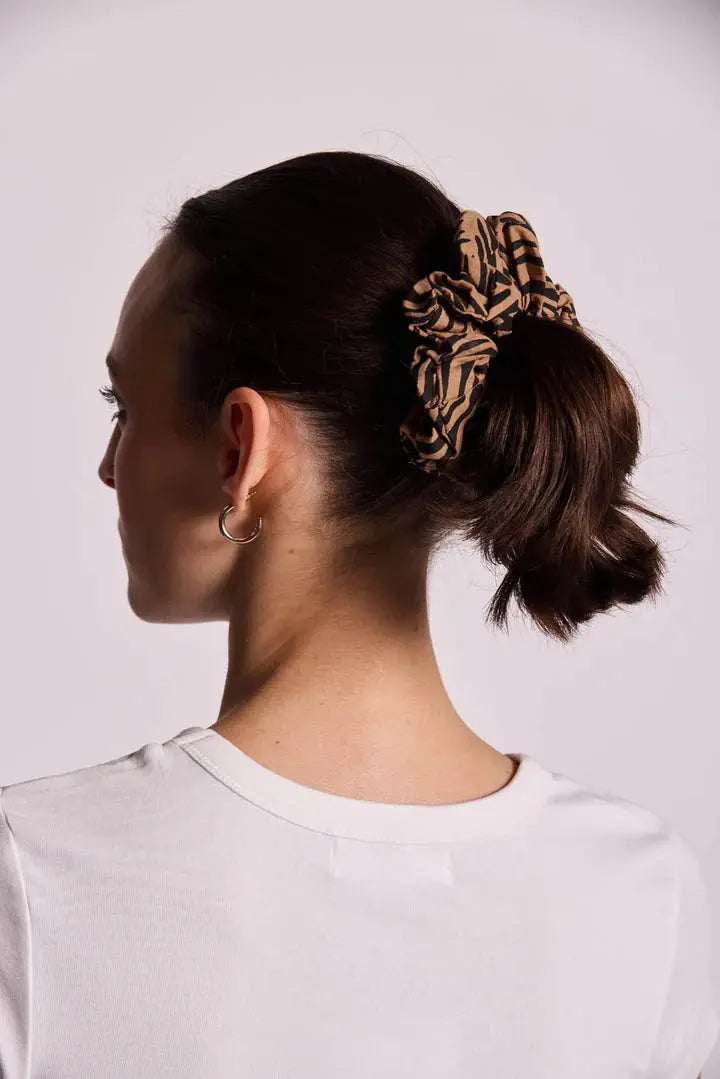 Chouchou imprimé zèbre